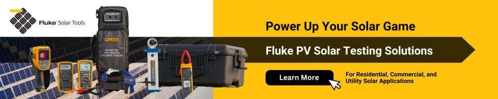 Fluke PV Solar Testing Solutions