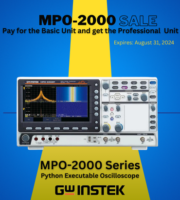 GW Instek MPO-2000 Series Sale Promotion