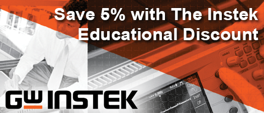 GW Instek Educational Discount Promotion