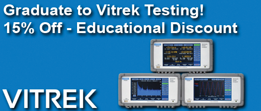 Vitrek Educational Discount Promotion